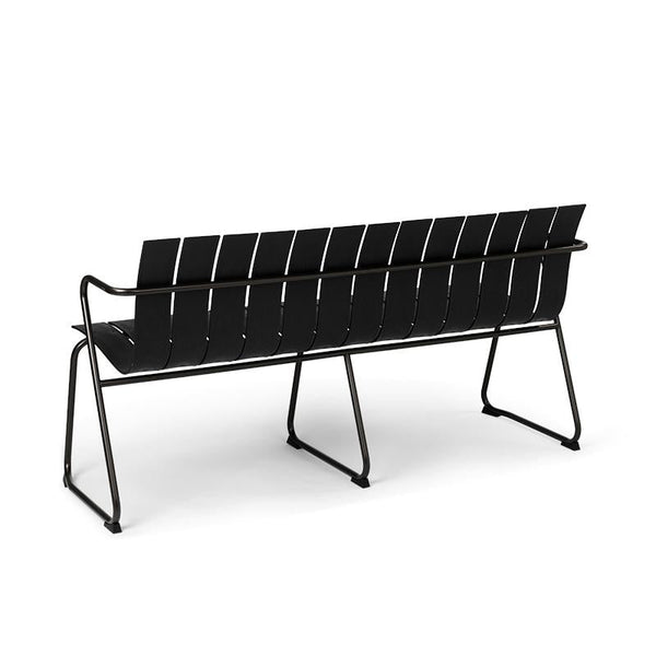 Ocean Bench | Black | by Jørgen & Nanna Ditzel | Mater® | USA