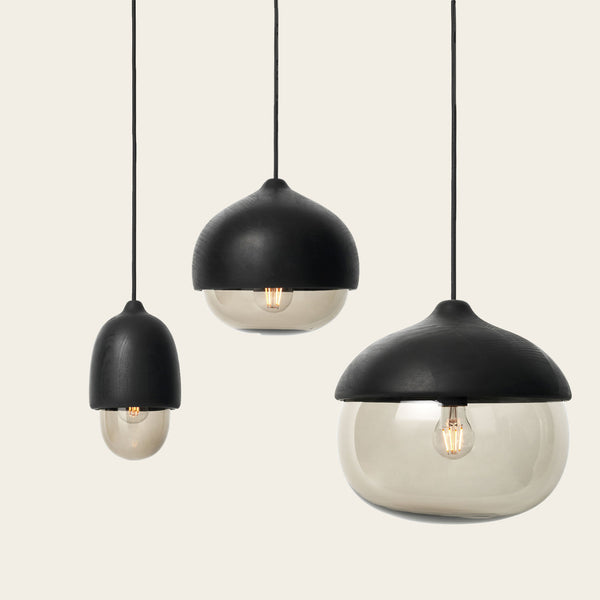 Terho Lamp | Black | M | by Maija Puoskari