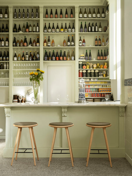 High Stool | Oiled Oak | 69 cm | by Space Copenhagen | Mater® | USA