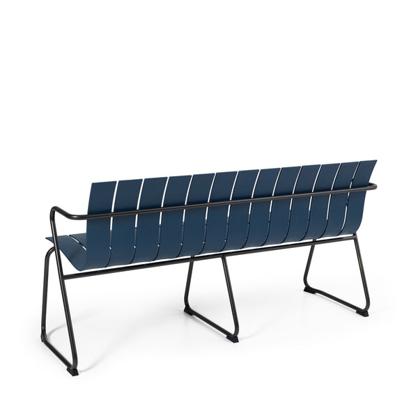 Ocean Bench | Dusty Blue | by Jørgen & Nanna Ditzel | Mater® | USA