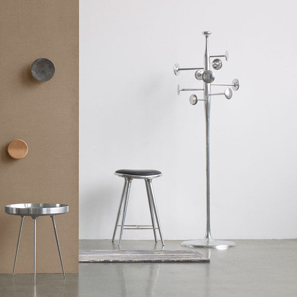 Trumpet Coat Stand | Aluminum | by Space Copenhagen | Mater® | USA