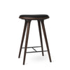 High Stool | Dark stained beech | 69 cm | by Space Copenhagen