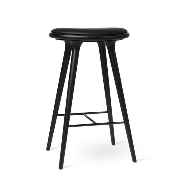 High Stool | Black Beech | 74 cm | by Space Copenhagen