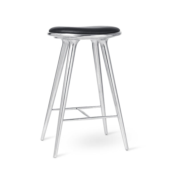 High Stool | Recycled aluminum | 74 cm | by Space Copenhagen