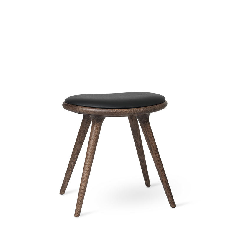 Low Stool | Dark stained oak | 47 cm | by Space Copenhagen