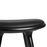 High Stool | Black stained oak | 74 cm | by Space Copenhagen