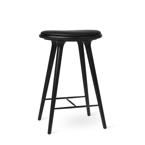 High Stool | Black stained oak | 69 cm | by Space Copenhagen