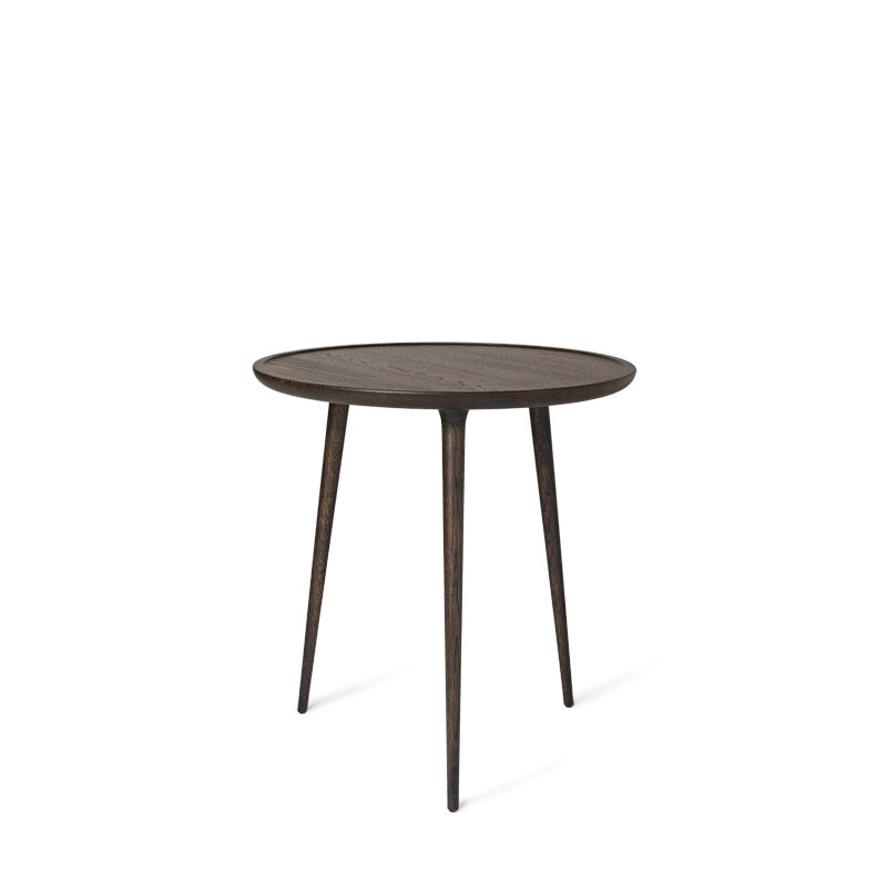 Accent Café Table | Sirka Grey Stain Lacquered Oak | Ø 70 | by Space Copenhagen