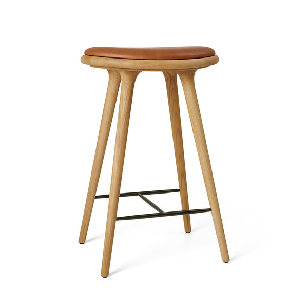 High Stool | Oiled Oak | 69 cm | by Space Copenhagen