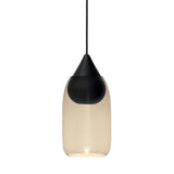 Liuku Pendant Black Drop | Transparent | by Maija Puoskari