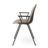 Eternity Armchair | Full Front Uphol. | Coffee Waste Black | by Space Copenhagen