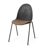 Eternity Sidechair | Uphol. Seat | Coffee Waste Black | by Space Copenhagen