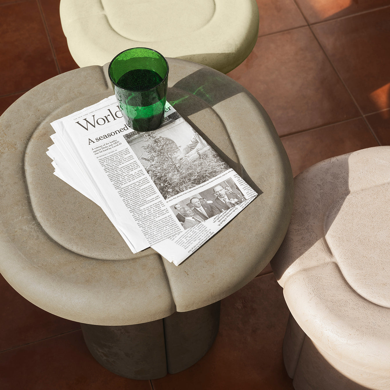 Alder Stool | Light Green