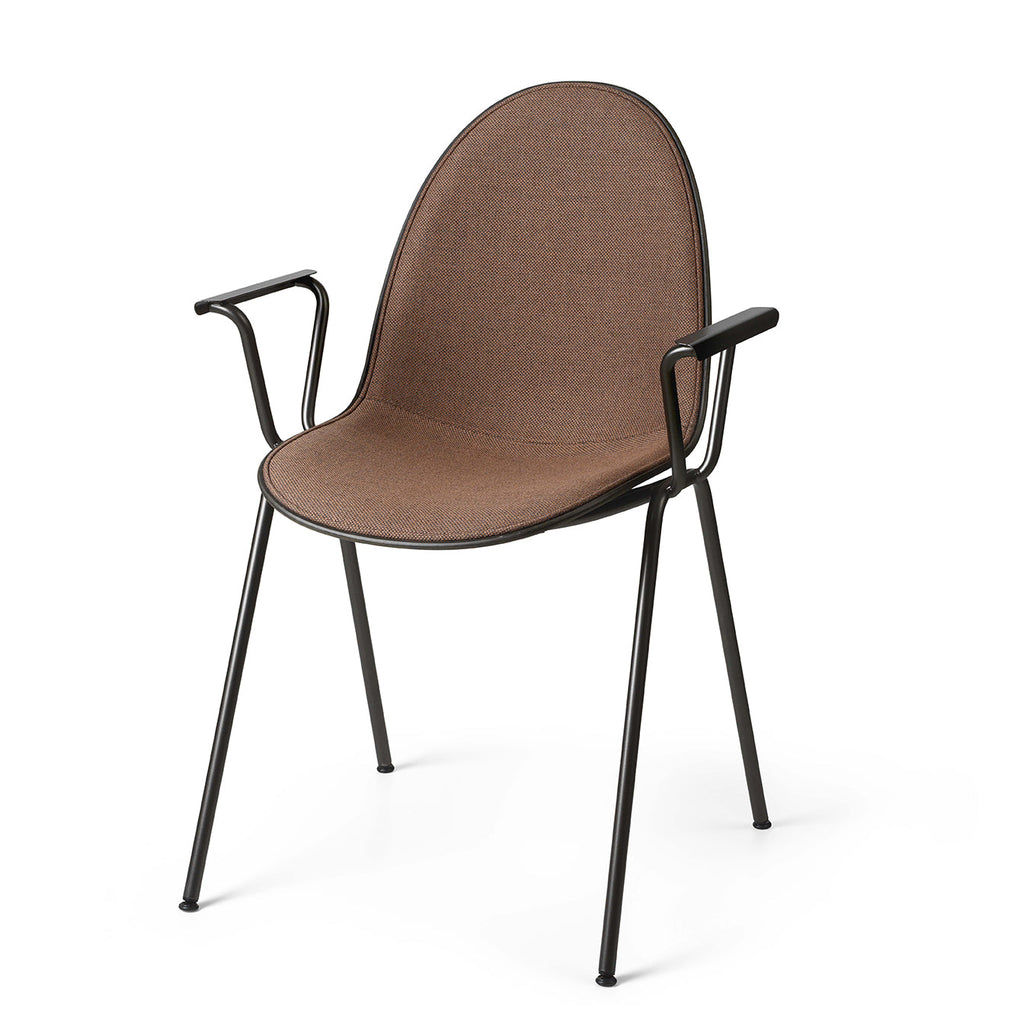 Eternity Armchair | Full Front Uphol. | Coffee Waste Black | by Space Copenhagen