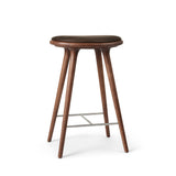 High Stool | Brown stained beech | 69 cm | by Space Copenhagen