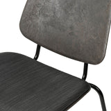 Compound Lounge Chair | Uphol. Seat | Coffee Waste Black