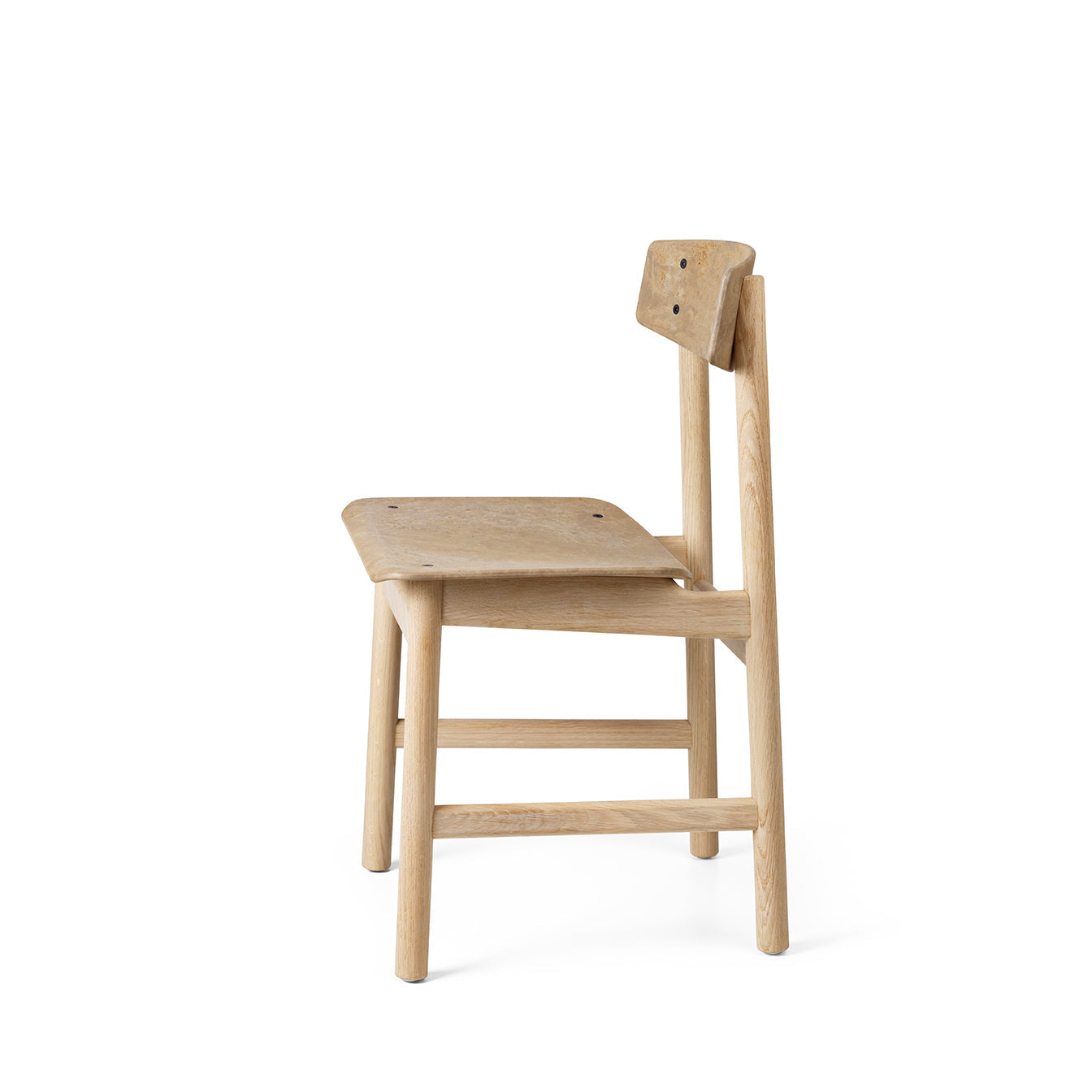 Conscious Chair 3162 | Soaped Oak and Coffee Waste Light | by Børge Mogensen & Esben Klint