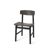 Conscious Chair 3162 | Black Stained Oak and Coffee Waste Black | by Børge Mogensen & Esben Klint