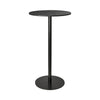 Mater Bar Table | Coffee Waste Black | H 106,6 cm | Ø 60 cm