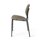 Compound Dining Chair | Uphol. Seat | Coffee Waste Dark