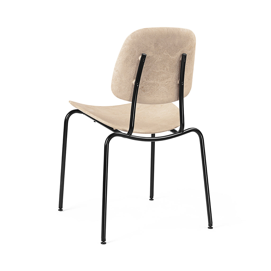 Compound Dining Chair | Full Front Uphol. | Wood Waste Grey | Mater® | USA