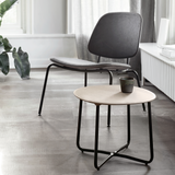 Compound Lounge Chair | Uphol. Seat | Coffee Waste Black