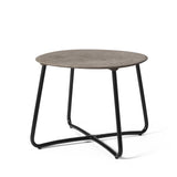 Lily Side Table | H 14 | Coffee Waste Dark