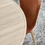 Accent Dining Table | Matt Lacquered Oak | Ø 140 | by Space Copenhagen