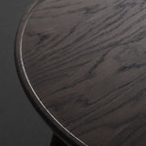 Accent Dining Table | Sirka Grey Stain Lacquered Oak | Ø 110 | by Space Copenhagen