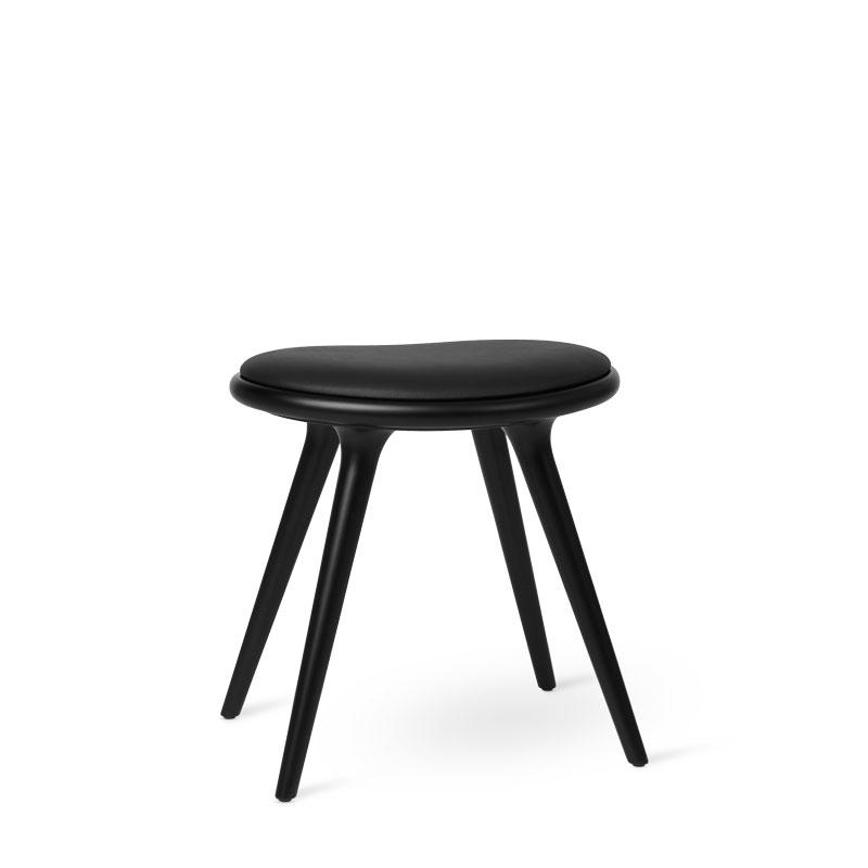 Low Stool | Black stained beech