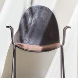 Eternity Armchair | Uphol. Seat Re-wool Rust | by Space Copenhagen