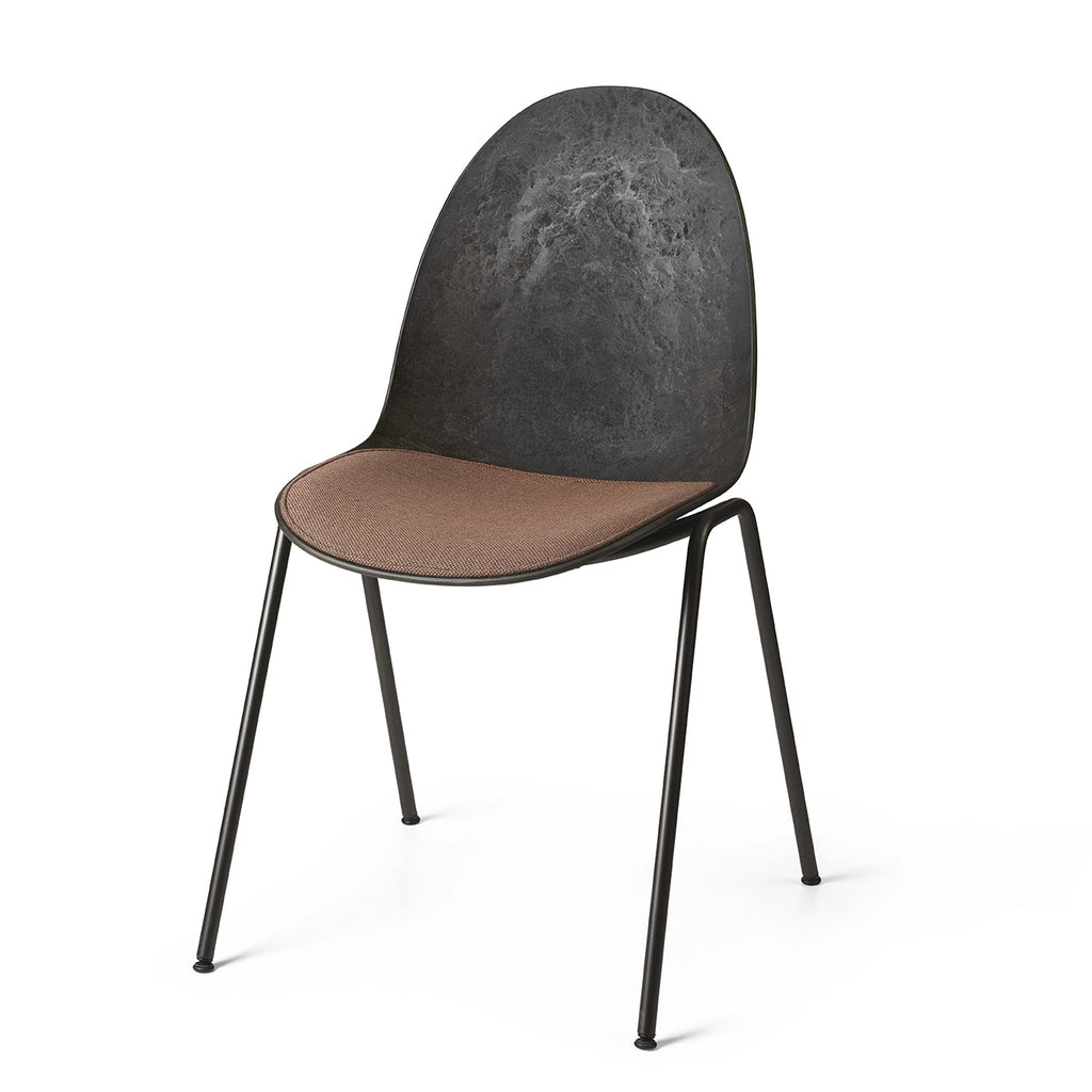 Eternity Sidechair | Uphol. Seat Re-wool Rust | by Space Copenhagen