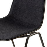 Eternity Sidechair | Full Front Uphol. Re-wool Grey | by Space Copenhagen