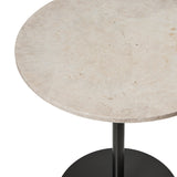 Mater Café Table | Wood Waste Grey | H 71,6 cm | Ø 60cm