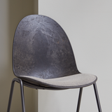 Eternity Sidechair | Uphol. Seat Re-wool Beige | by Space Copenhagen